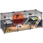 Ferplast MULTIPLA HAMSTER LARGE klec pro křečky a myši 107,5 x 37,5 x 42 cm – Zboží Dáma