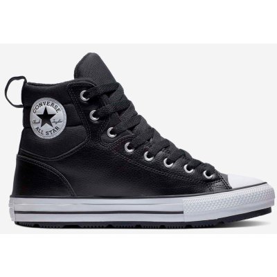 Chuck Taylor All Star Faux Leather Berkshire Boot černá – Zboží Mobilmania