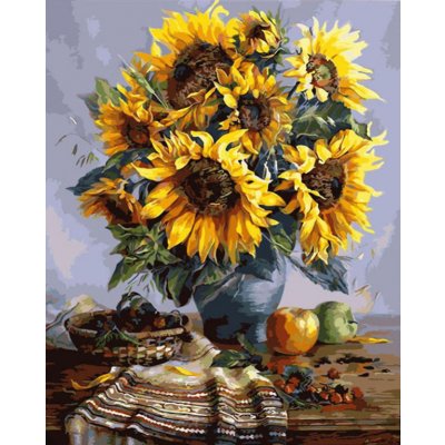 Gaira Malování podle čísel Slunečnice – Zboží Mobilmania