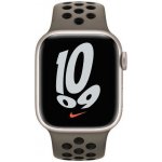 Apple Watch 41mm olivovošedo-černý sportovní řemínek Nike MPGT3ZM/A – Hledejceny.cz