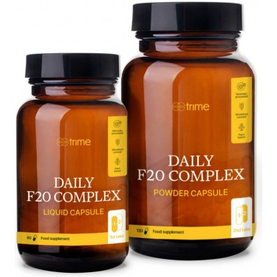 Trime Multivitamin Daily F20 Complex Powder 120 kapslí + F20 Complex Liquid 60 kapslí – Hledejceny.cz