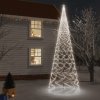Vánoční stromek zahrada-XL Vánoční stromek s hrotem 3 000 studených bílých LED diod 800 cm