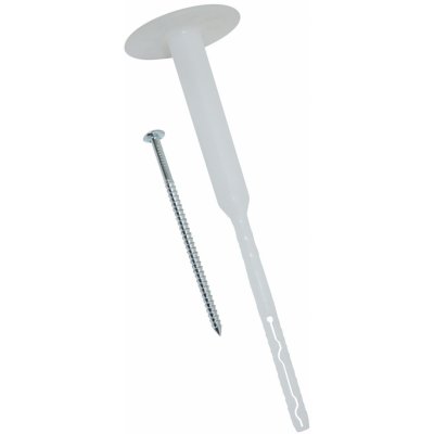 Univerzální talířová hmoždinka - dřík 8 mm, kov.šroub TORX 25, podloží A,B,C,E Délka: 340 mm – Hledejceny.cz