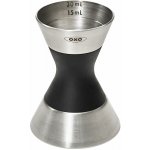 Barmanská odměrka STEEL 7 cm, stříbrná, nerezová ocel, OXO – Zbozi.Blesk.cz