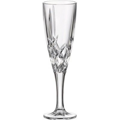 Crystal Bohemia Sklenice na sekt BRIXTON 6 x 180 ml – Zboží Mobilmania