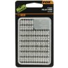 Rybářská zarážka FOX Zarážka Pellet Pegs 11mm Clear 180ks