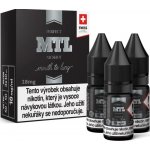 JustVape MTL NicShot 50VG/50PG 3 x 10 ml 18 mg – Zboží Mobilmania