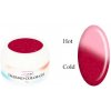 UV gel Christel Thermo ROSE RED GLITTER/LIGHT APRICOT GLITTER 5 g
