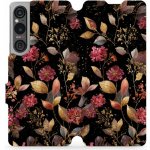 Mobiwear - Sony Xperia 1 V - V171S Zlatavé lístky a květy – Hledejceny.cz