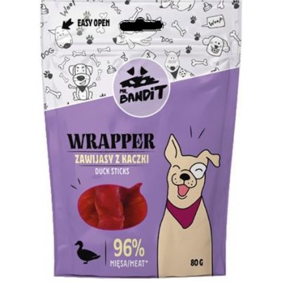 VetExpert Mr.Bandit pochoutka WRAPPER tyč.kachna 80 g – Zboží Mobilmania