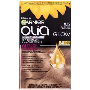 Garnier Olia Glow barva na vlasy 8.12 duhová blond