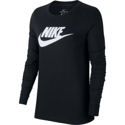 Nike Swoosh Essential LS Icon Ftr black/white