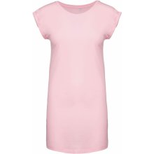 Tričkové šaty 30-růžová