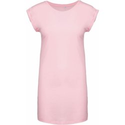 Tričkové šaty 30-růžová