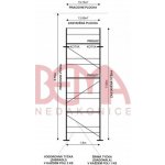 Comipont Kostka lešení 15,75 m² s průlezovou podlážkou – Hledejceny.cz