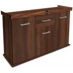 Diversa stolek Solid rovný, ořech 100 x 40 x 75 cm – Hledejceny.cz