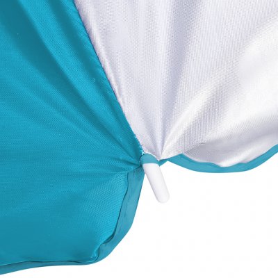 Slunečník NILS Camp NC7813 světle modrý, 160 cm – Zboží Dáma