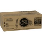 Purina One Sterilcat Mini filetky kuřecí krůtí hovězí losos se zeleninou 60 x 85 g – Hledejceny.cz