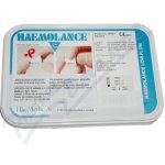 Lanceta Haemolance Plus varianta: modrá 25 G, 1,4 mm, 100 ks – Hledejceny.cz