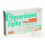 Dr. Müller Glycerinové čípky dětské 1 g 12 ks – Hledejceny.cz