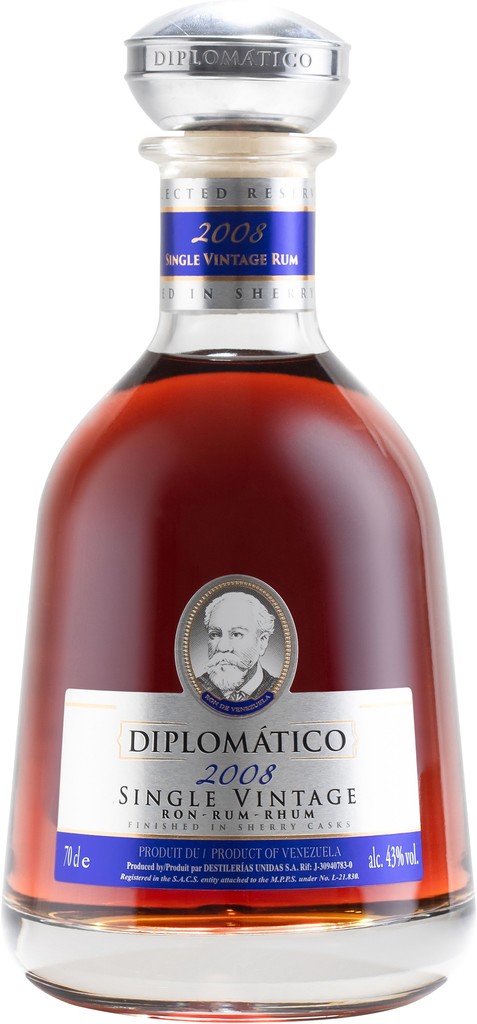 Diplomatico Single Vintage 2008 43% 0,7 l (karton)