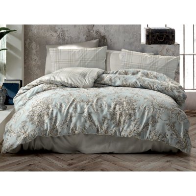 Cottonbox povlečení bavlněný satén Terry beige 140x220 70x90 – Hledejceny.cz