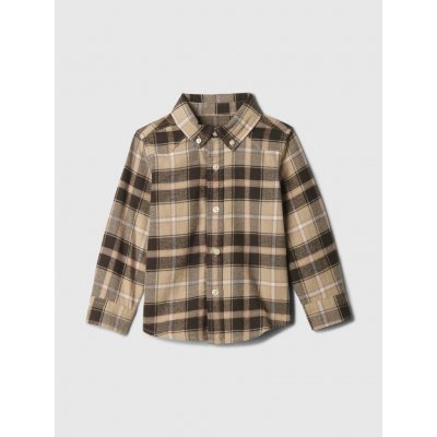 GAP chlapecká baby kostkovaná flanelová košile – Zboží Dáma