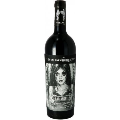 Vignobles Vellas Bad Angel Cabernet Sauvignon suché červené 2023 14,5% 0,75 l (holá láhev) – Hledejceny.cz