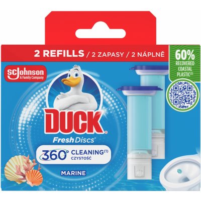 Duck Fresh Discs čistič WC Mořská vůně náhradní níplň 2 x 36 ml – Zboží Dáma Duck Fresh Discs čistič WC Mořská vůně náhradní níplň 2 x 36 ml – Zboží Dáma