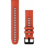 Garmin řemínek QuickFit 22, Flame Red / Graphite Silicone, s přezkou z černé nerezové oceli 010-13280-04 – Sleviste.cz
