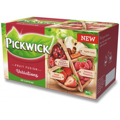 Pickwick Fruit Fusion Čaj Variace Třešeň 20 x 1,75 g – Zbozi.Blesk.cz