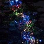 ISO 11348 Vánoční osvětlení vlasy anděla 200 LED 9W multicolor 1.95 m – Hledejceny.cz