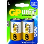 GP Ultra Plus Alkaline D 2ks 1017412000 – Zboží Mobilmania