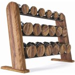 NOHrD DumbBells Set Walnut 18 ks 5 - 25 kg – Zboží Dáma