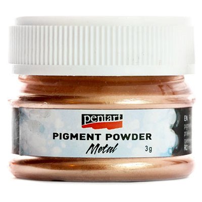 Metalický pigmentový prášek 3g / bronze – Sleviste.cz
