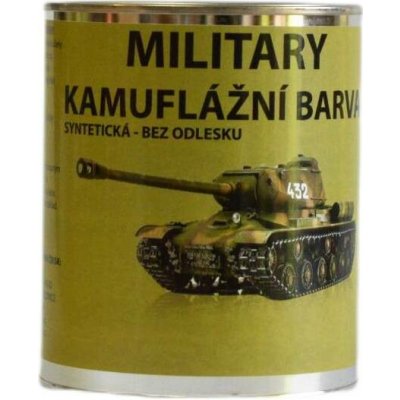 U PEPÁNKA s.r.o. KAMUFLÁŽNÍ BARVY MILITARY se strukturou polní úprava, syntetická 0,5kg Odstin: RAL 6014 | Zboží Auto