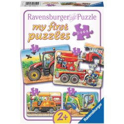 Ravensburger Stavební práce 2/4/6/8 dílků