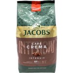 Jacobs Káva míchaná Cafe Crema Intenso zrnková 1 kg – Hledejceny.cz