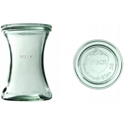 weck Sklenice bez víčka deli 6 ks 370ml – Zboží Mobilmania