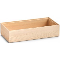 ZELLER Univerzální dřevěný úložný box 30x7 cm
