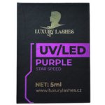 Luxury Lashes UV Lepidlo Fialové 5 ml – Zboží Dáma
