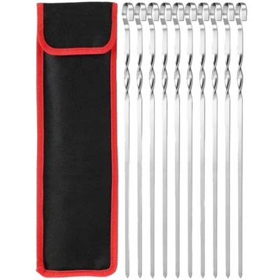 UG Grill Sada grilovacích špízů Grilovací špízy 10ks nerez UG Grill – Zbozi.Blesk.cz