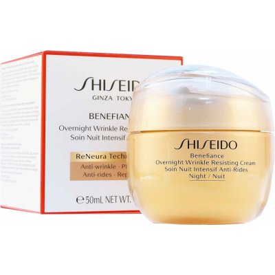 Shiseido Benefiance Overnight Wrinkle Resisting cream 50 ml – Zboží Mobilmania