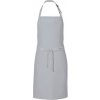 Zástěra Link Kitchen Wear Gastro zástěra X986 Pale Grey -Silver Pantone 428 72 x 85 cm