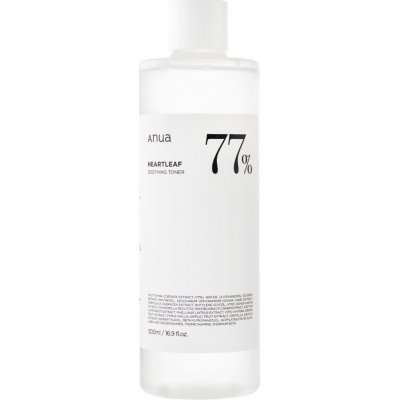 Anua Heartleaf 77% Soothing Toner Zklidňující tonikum na obličej 500 ml