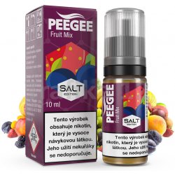 PEEGEE Salt Ovocná směs 10 ml 10 mg