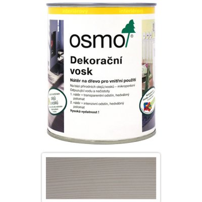 OSMO Dekorační vosk transparentní 0,75 l Bílý 3111 – HobbyKompas.cz