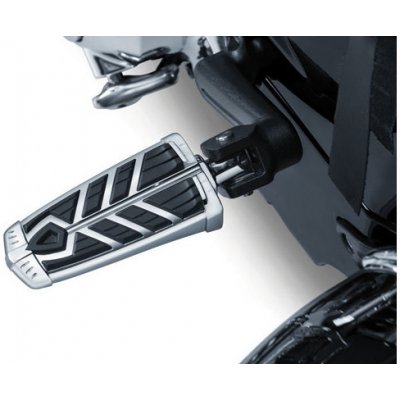 Kuryakyn, drážkované adaptéry kolíkov. Chróm | Zboží Auto