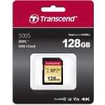 Transcend SDXC 128 GB UHS-I U3 TS128GSDC500S – Zboží Mobilmania