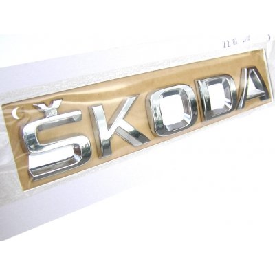 Škoda Auto Zadní nápis Škoda - Škoda Octavia III (2012 - 2020) - originál 5JA8536872ZZ – Sleviste.cz